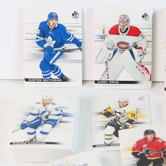 2019/20 Upper Deck SP Authentic Base Set 1-100 NHL Hockey Cards *Superstars* - Picture 2 of 3